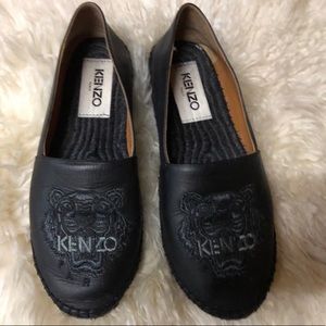 Kenzo leather espadrilles